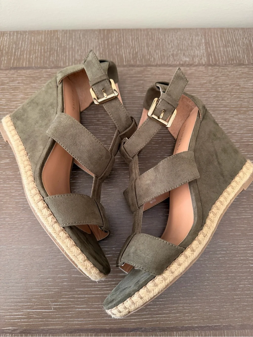 Merona suede straps